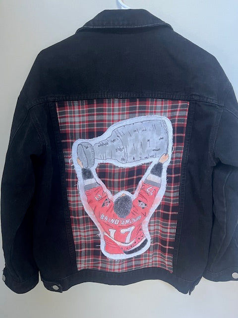Rod Brind'amour | Carolina Hurricanes Stanley Cup | Denim Jacket